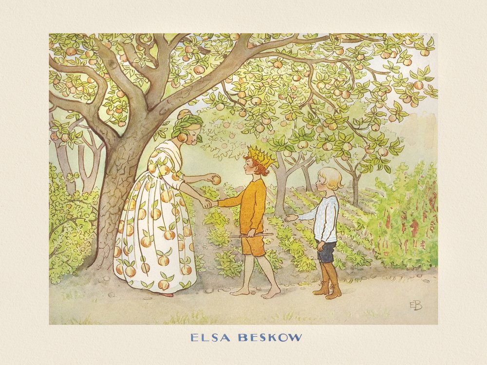 Pikku Lasse puutarhassa tekijältä Elsa Beskow
