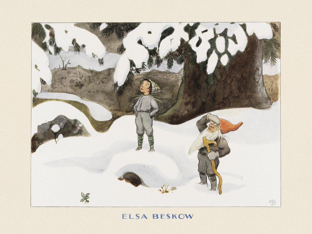 Talven aurinkomuna tekijältä Elsa Beskow