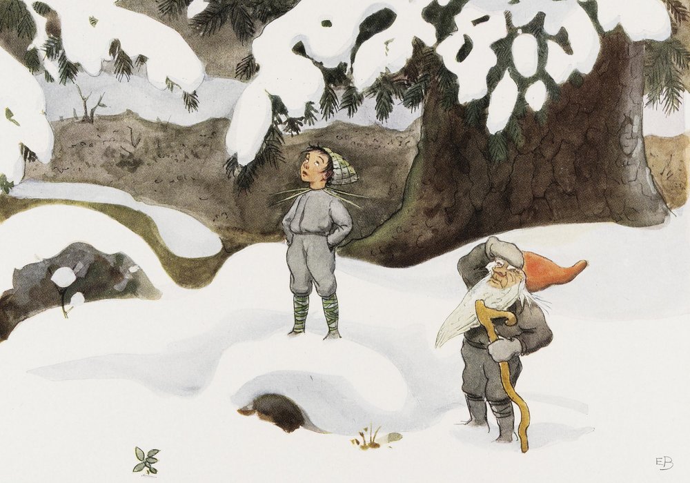 Talven aurinkomuna tekijältä Elsa Beskow