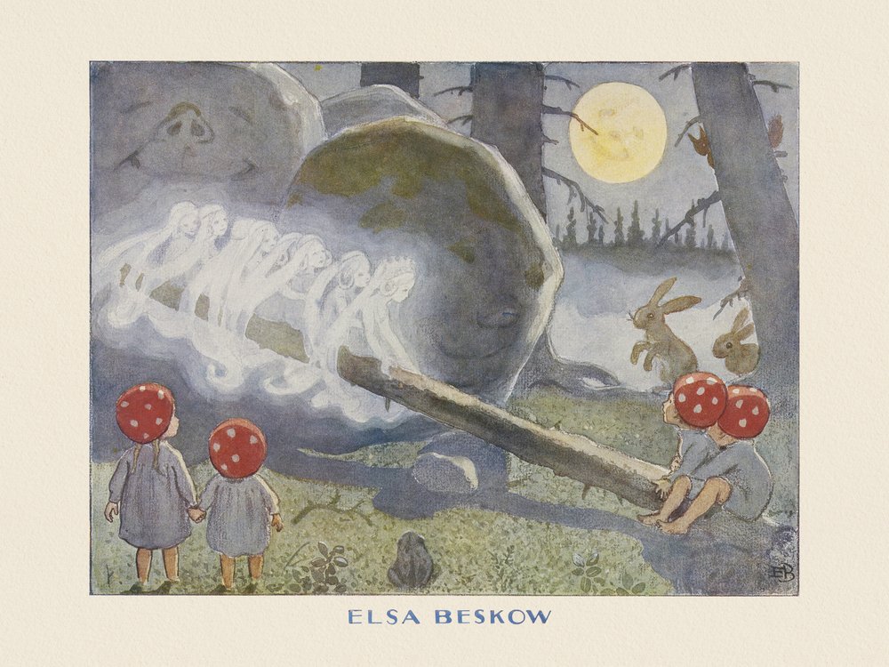 Tomotebo-lapset, keijut tekijältä Elsa Beskow