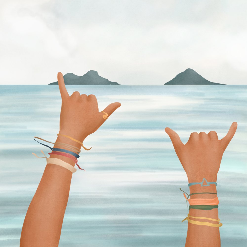 Shaka Hands: Trooppinen valtameri tekijältä Flow Line