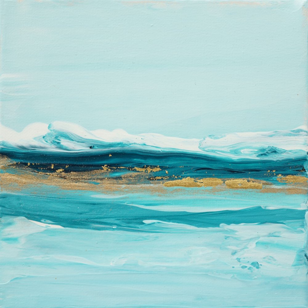 Aqua Gold Waves tekijältä Françoise Wattré