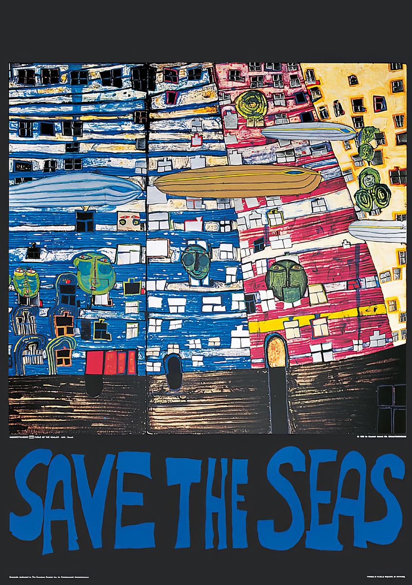 Pelastakaa meret tekijältä Friedensreich Hundertwasser