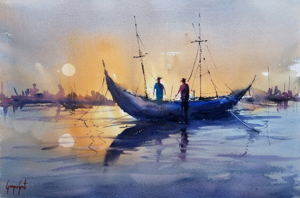 Golden Hour -veneilijät tekijältä Giorgio Gosti