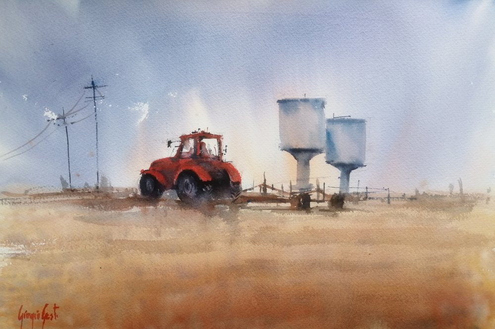 Red Tractor ja Towers tekijältä Giorgio Gosti