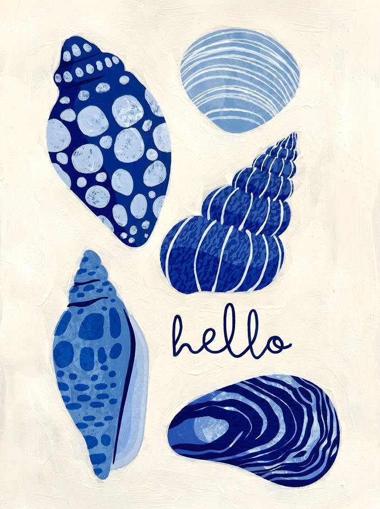 Hei, Blue Seashells tekijältä HUGO