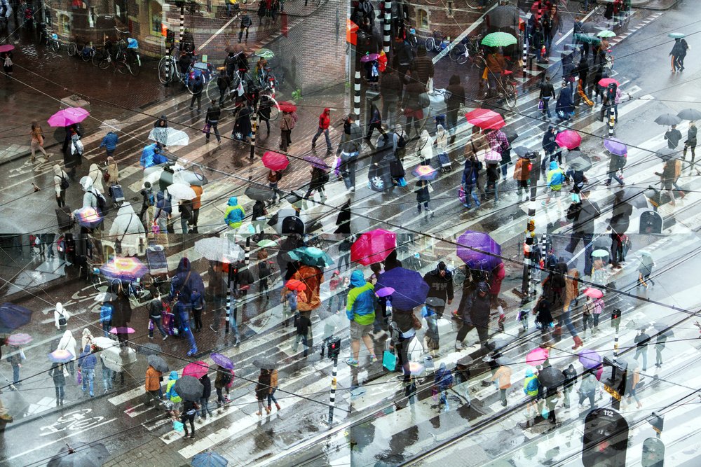 Rainy City -sateenvarjot tekijältä Igor Shrayer