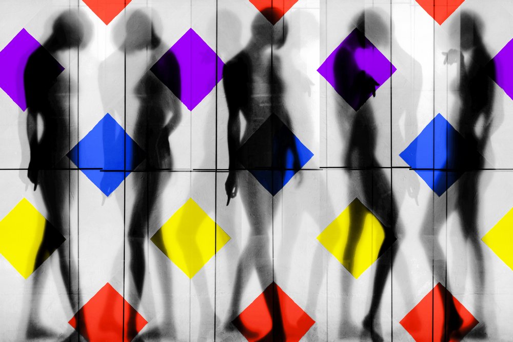 Rytmiset geometriset kuviot tekijältä Igor Shrayer