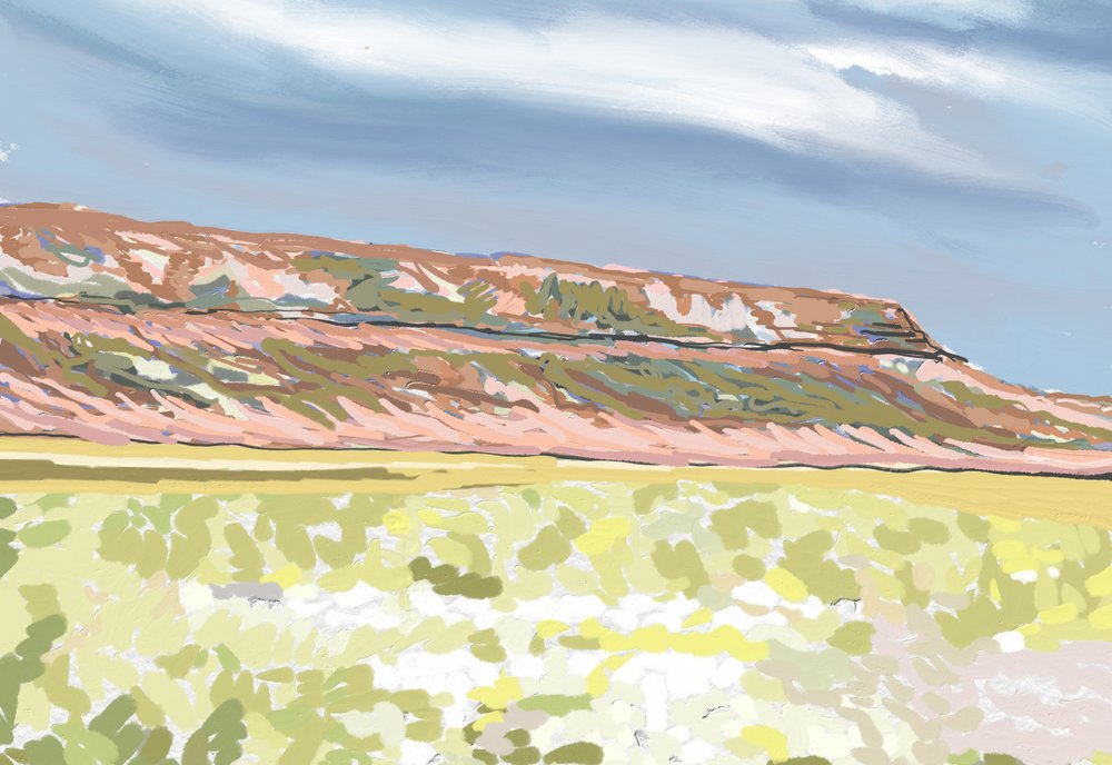 Painted Desertin tasanko tekijältä Jenna Alheit