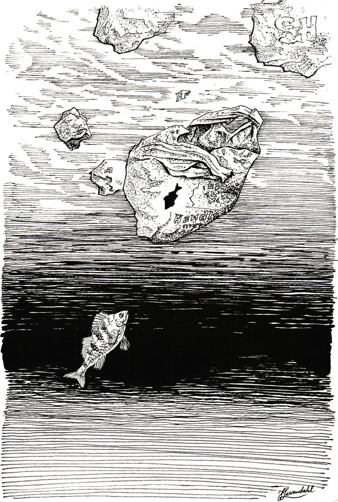 Kalat muovin alla tekijältä Johan Liewendahl