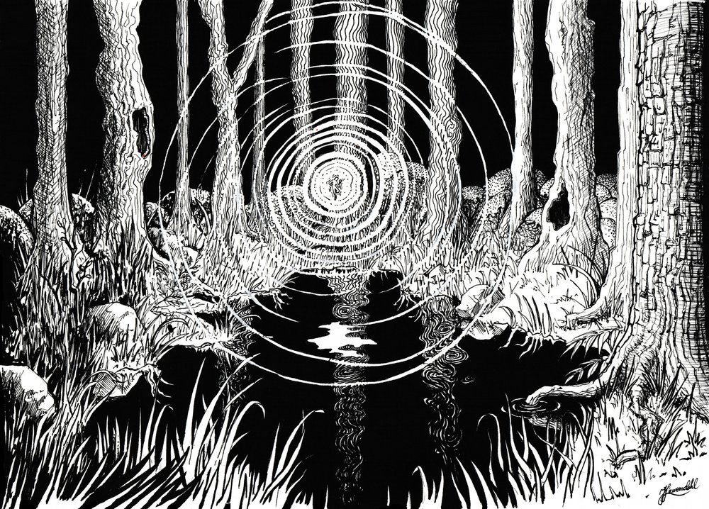 Mystisen metsän aallot tekijältä Johan Liewendahl