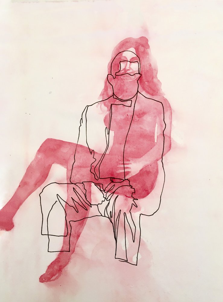 Abstrakti romanttinen syleily tekijältä Joshua Hoskins