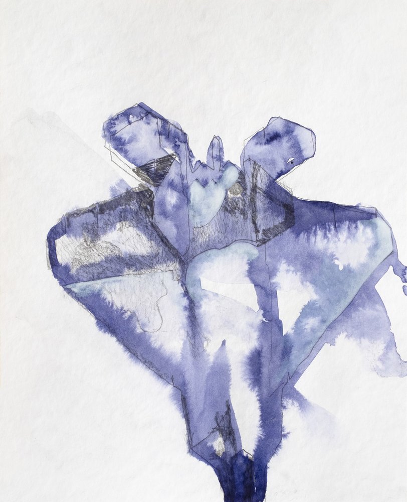 Indigo-kukkakuvio tekijältä Joshua Hoskins