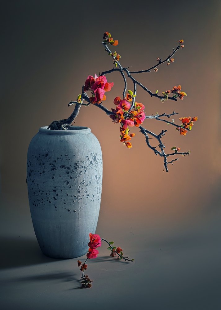 Zen-kukka-asetelma tekijältä Judy Tseng