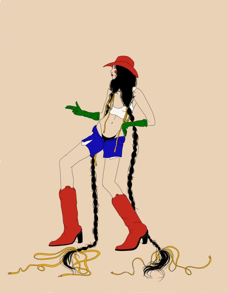 Moderni cowgirl-tyyli tekijältä Juliana Kokolari