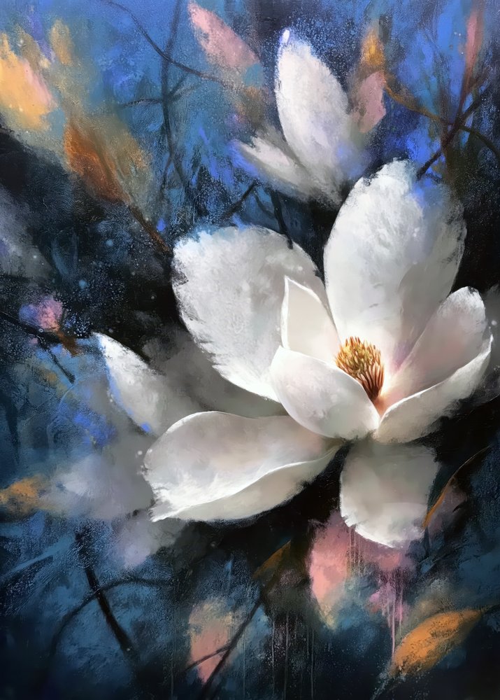 Elegantti Magnolia Bloom tekijältä Justyna Jaszke