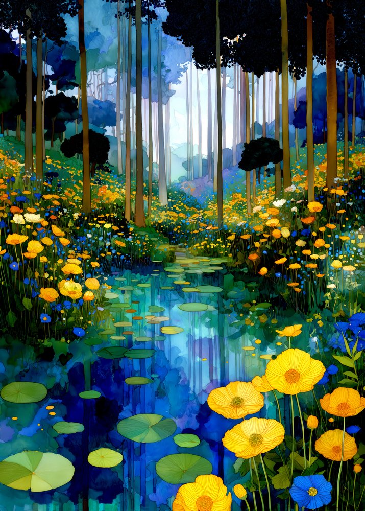 Flora By Klimt 8 tekijältä Justyna Jaszke