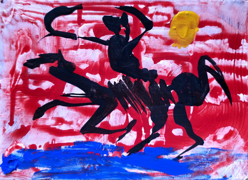 Primal Rider -taistelu tekijältä Kanat Ibragimov