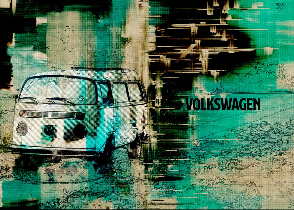 Tiivistelmä teoksesta Road Trip tekijältä Lembayung senja studio [Vintage Poster]