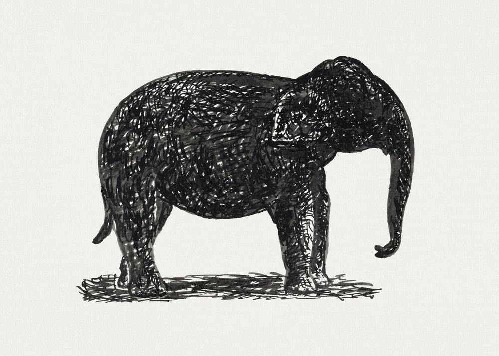 Elephant (n. 1891–1941) tekijältä Leo Gestel