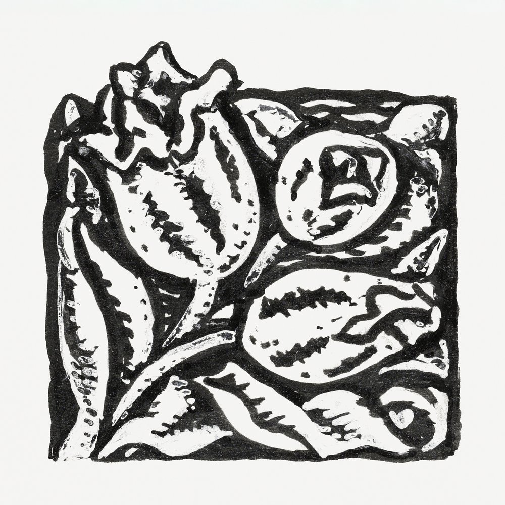 Flower Bud (n. 1891–1941) tekijältä Leo Gestel