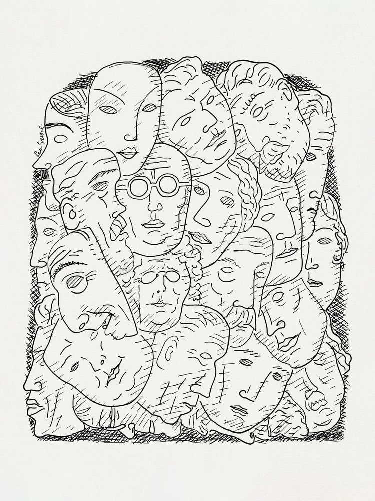 Naamiot tekijältä Leo Gestel
