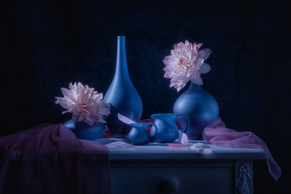 Moody Blue -daliat tekijältä Lydia Jacobs
