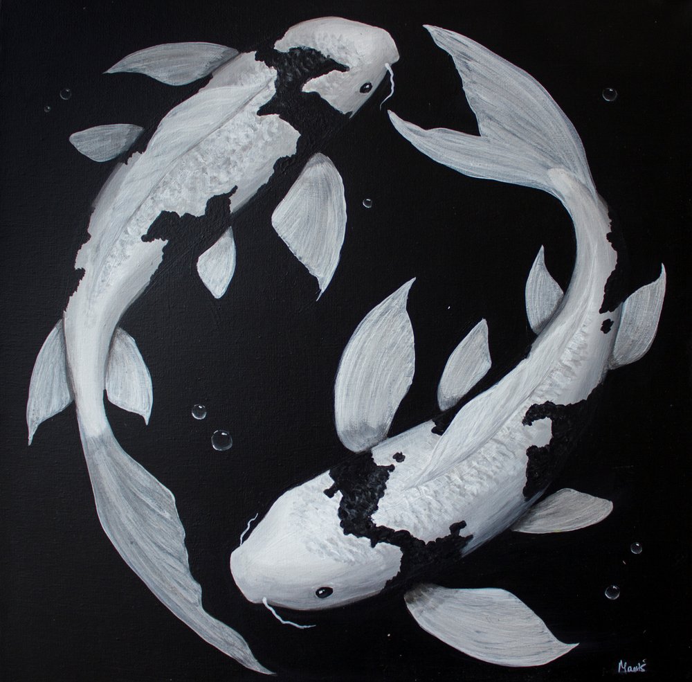 Yin Yang -koi-kala tekijältä Marloes Aerts