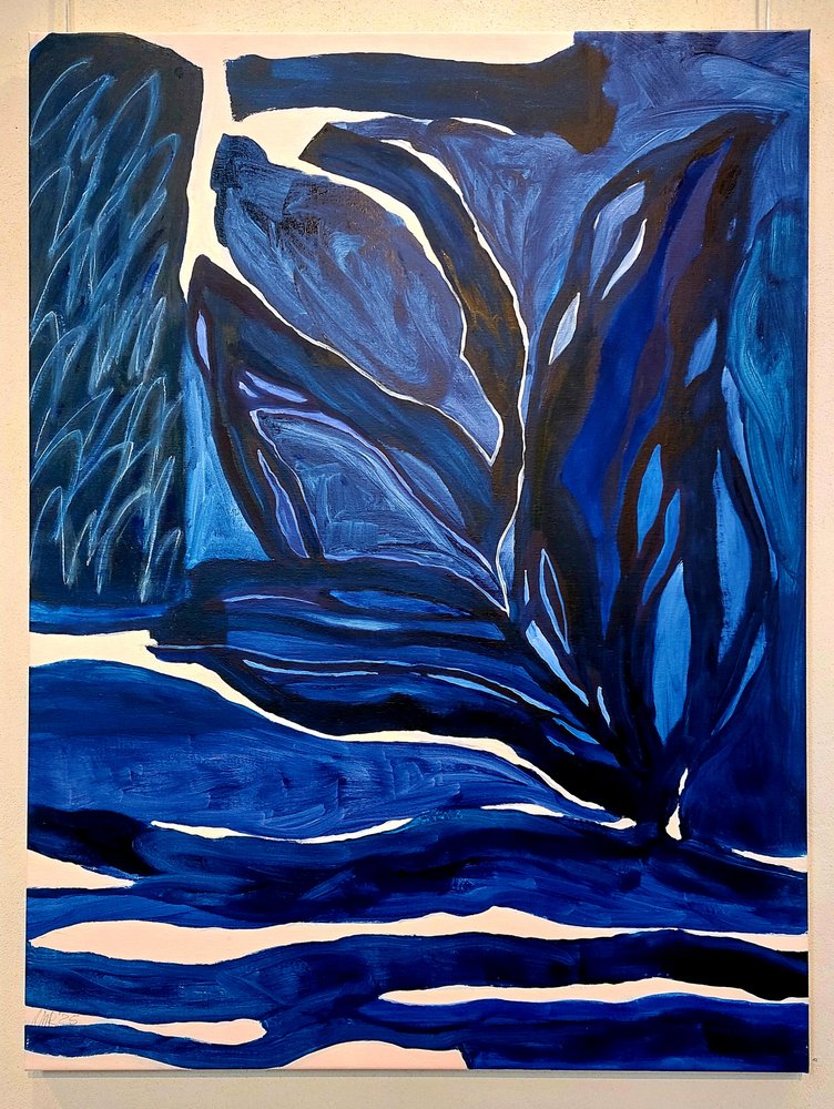 Fluid Blue - Luonto, abstrakti tekijältä Monika Riethmueller