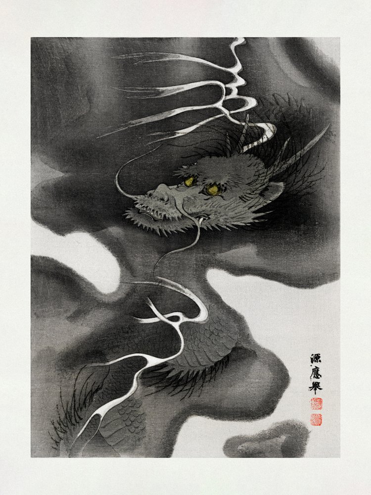 Dragon Envelope (1809–1892) tekijältä Morizumi Tsurana