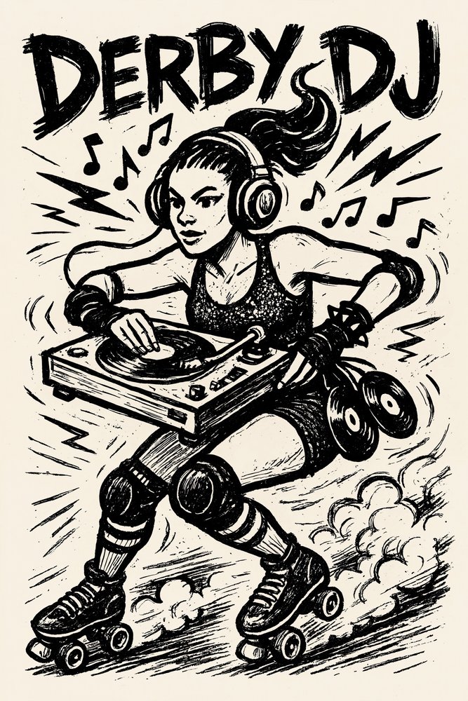 Roller Derby -DJ tekijältä Natalie Bruns