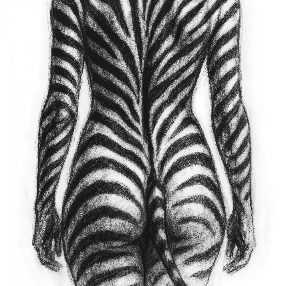 Zebra-raita-hahmo tekijältä Natalie Bruns