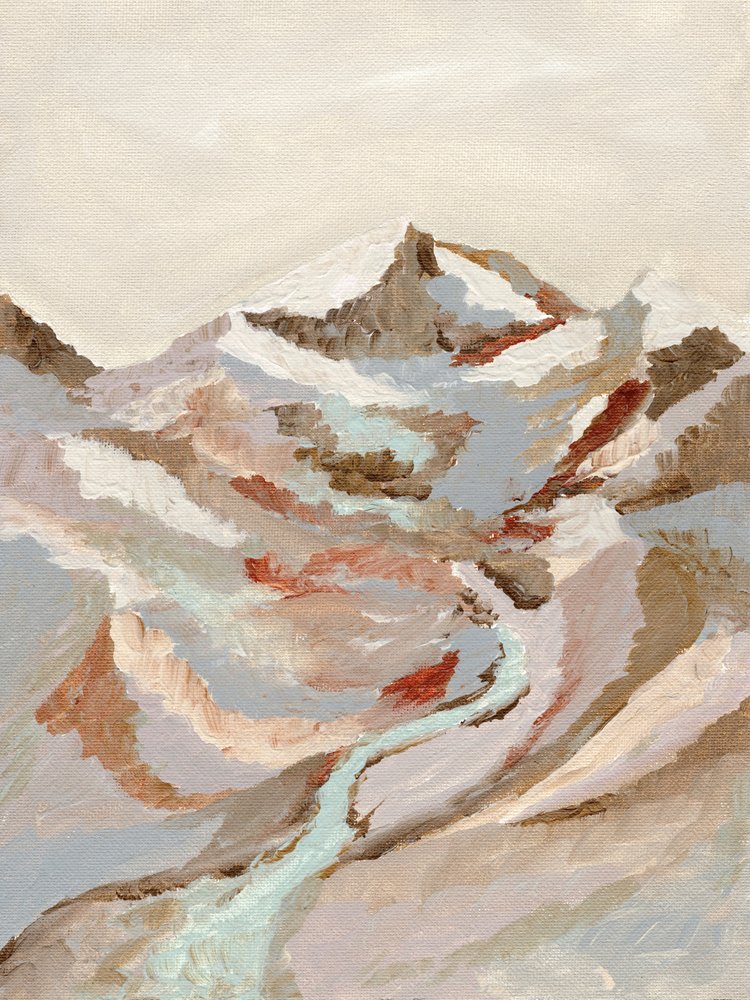 Painted Mountain -joki tekijältä Nikita Jariwala