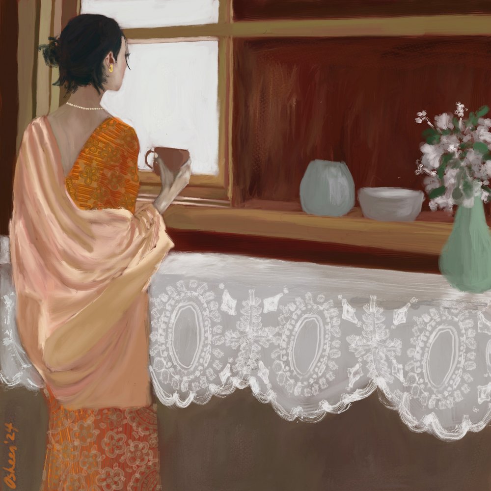 Hiljainen aamunäkymä tekijältä Osheensgallery