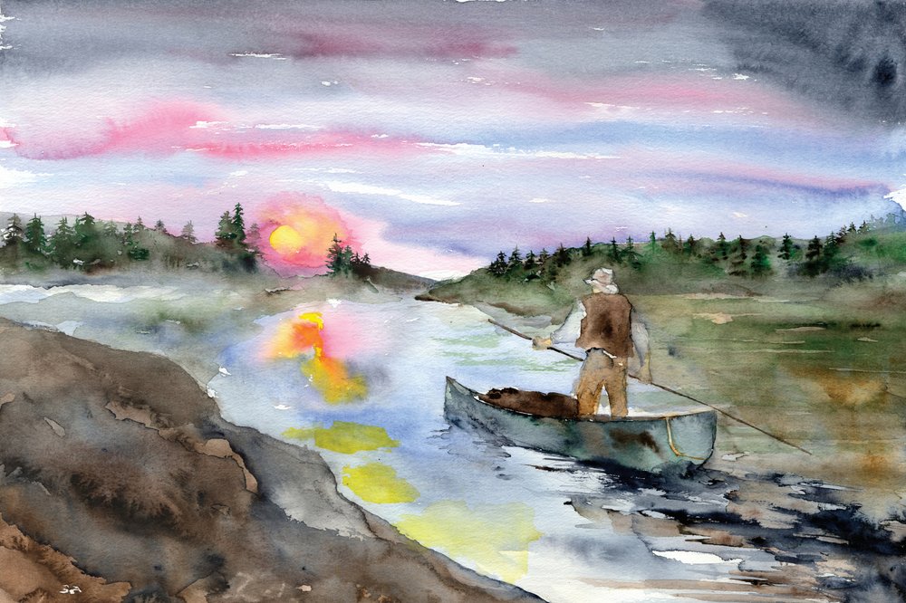 Auringonlaskun jokimelojat tekijältä RodMacIver