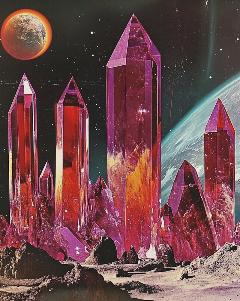 Crystal Planetin maisema tekijältä Samantha Hearn