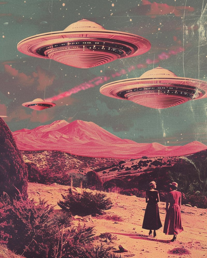 UFO-kohtaaminen autiomaassa tekijältä Samantha Hearn
