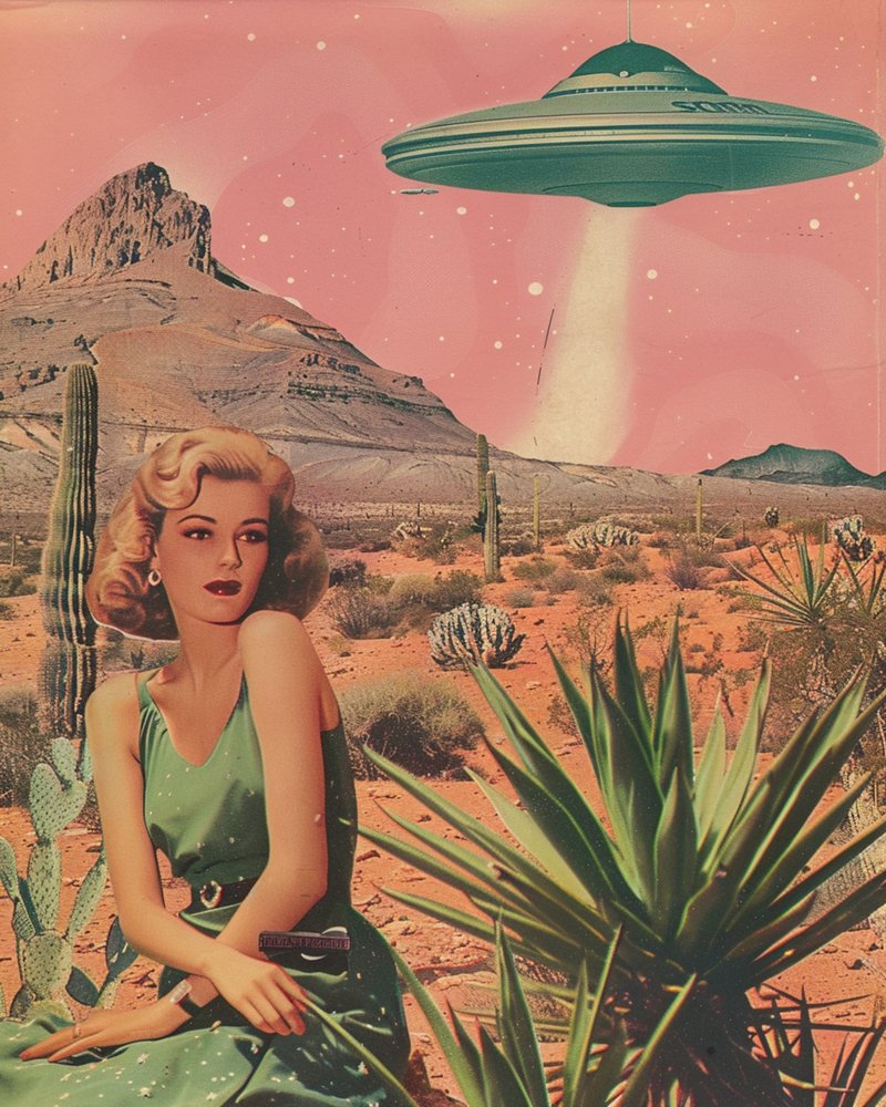 UFO-kohtaaminen autiomaassa tekijältä Samantha Hearn