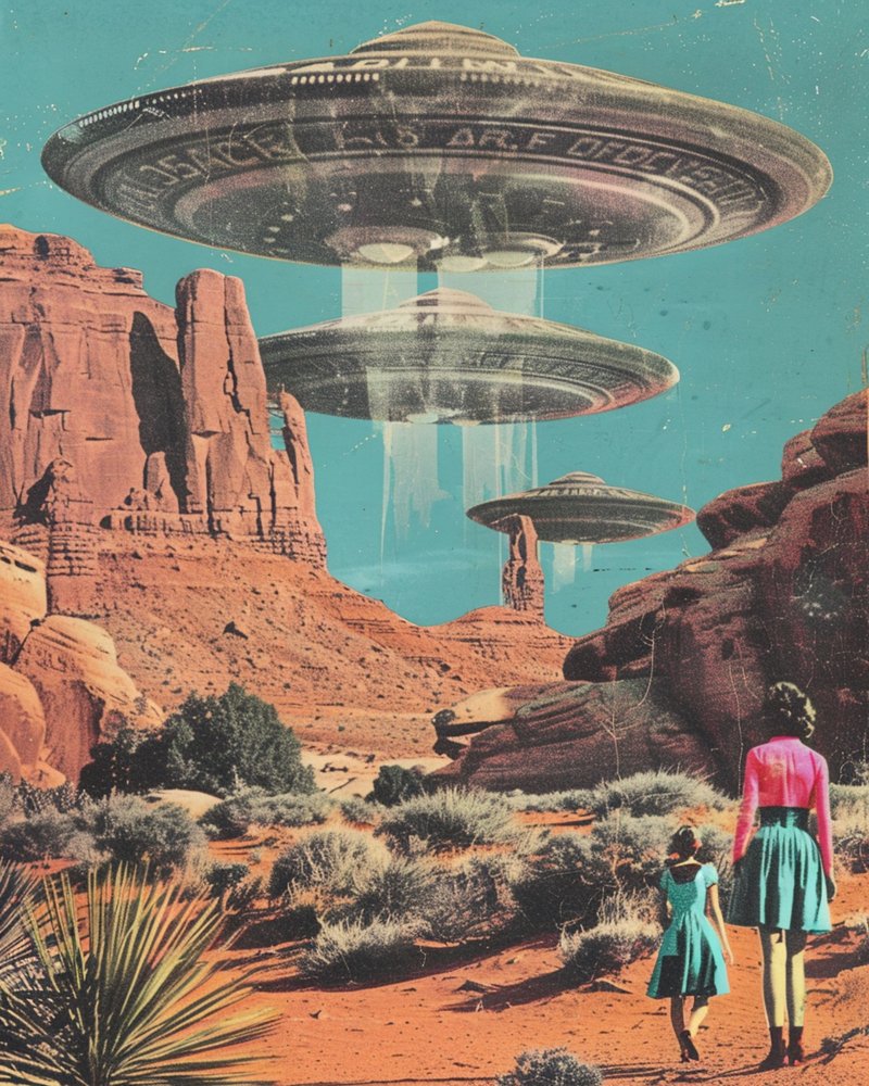 UFO-kohtaaminen autiomaassa tekijältä Samantha Hearn
