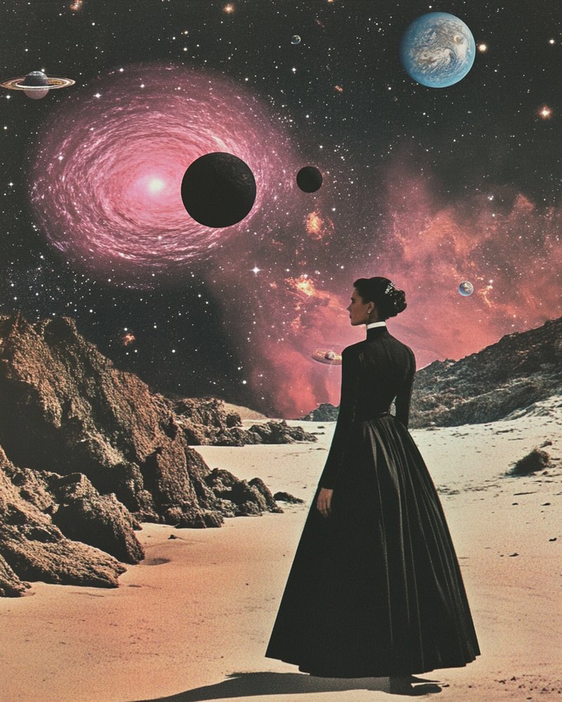 Elegant Traveler Pink Galaxy tekijältä Samantha Hearn