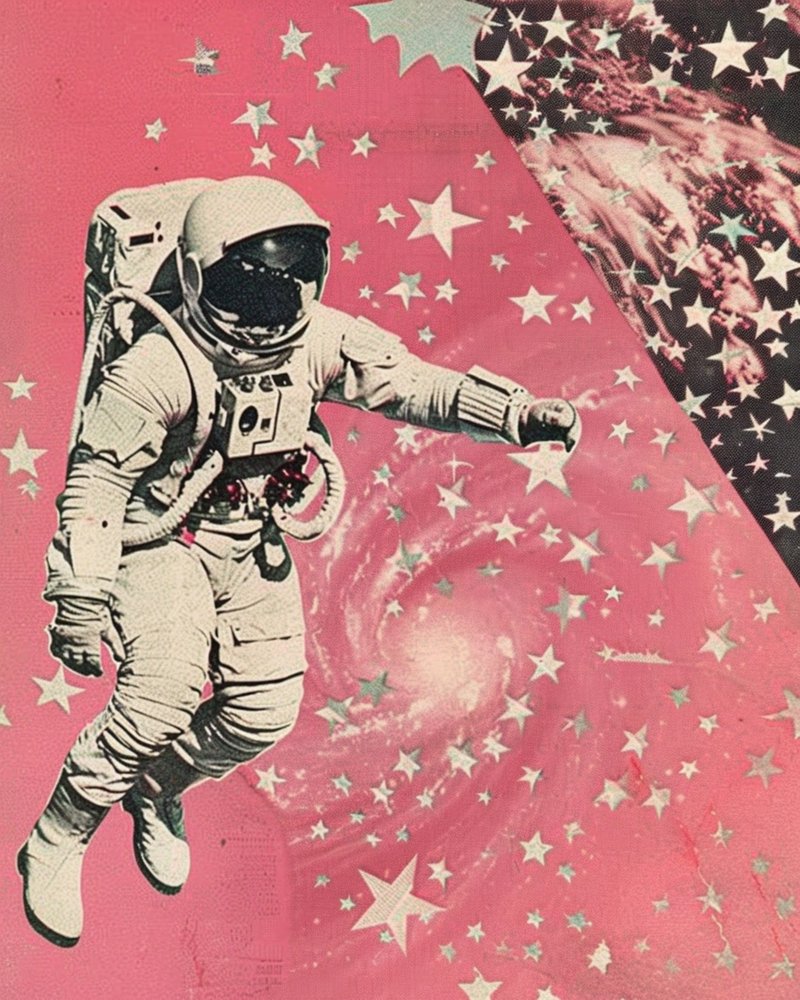 Vaaleanpunainen galaksin astronautti tekijältä Samantha Hearn