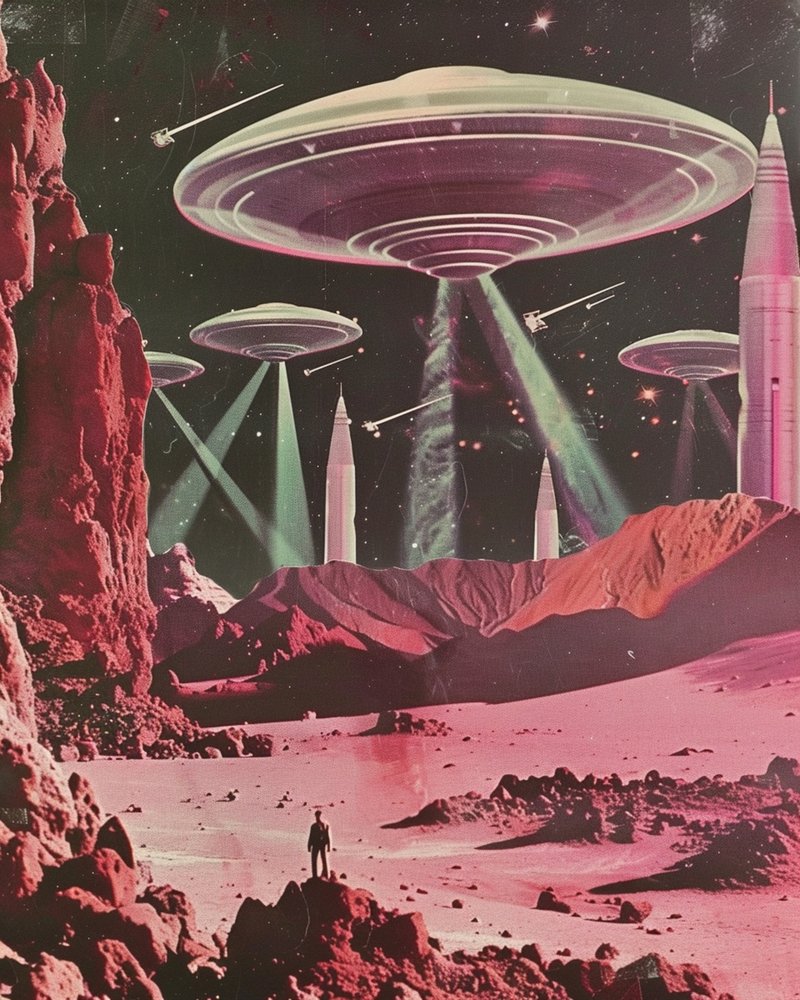 Retro-scifi-hyökkäys tekijältä Samantha Hearn