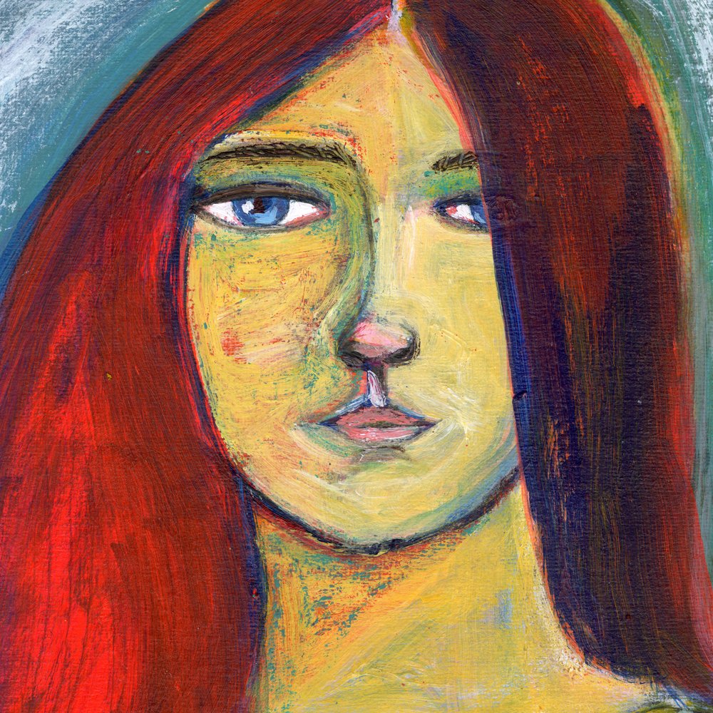 Rauhallinen punatukkainen nainen tekijältä Sharyn Bursic
