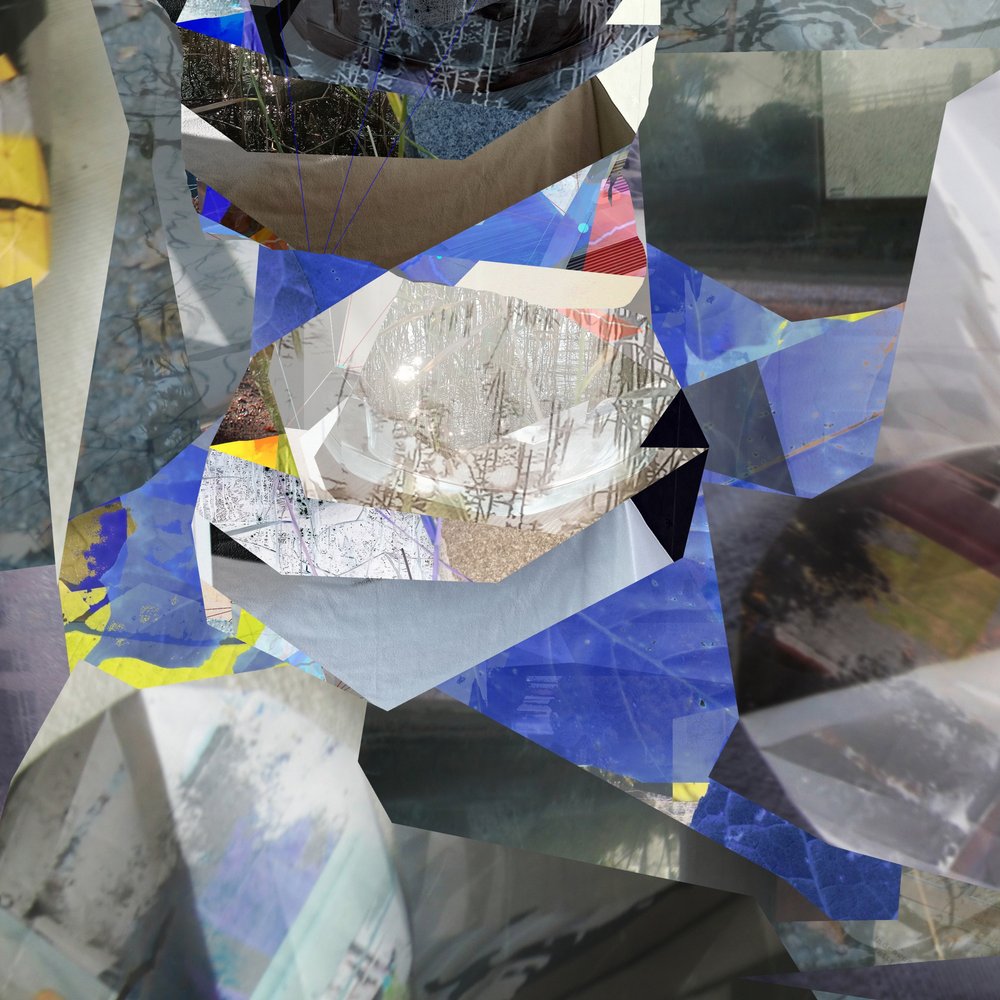 Kerrostettu geometrinen abstraktio tekijältä Stefan Fransson