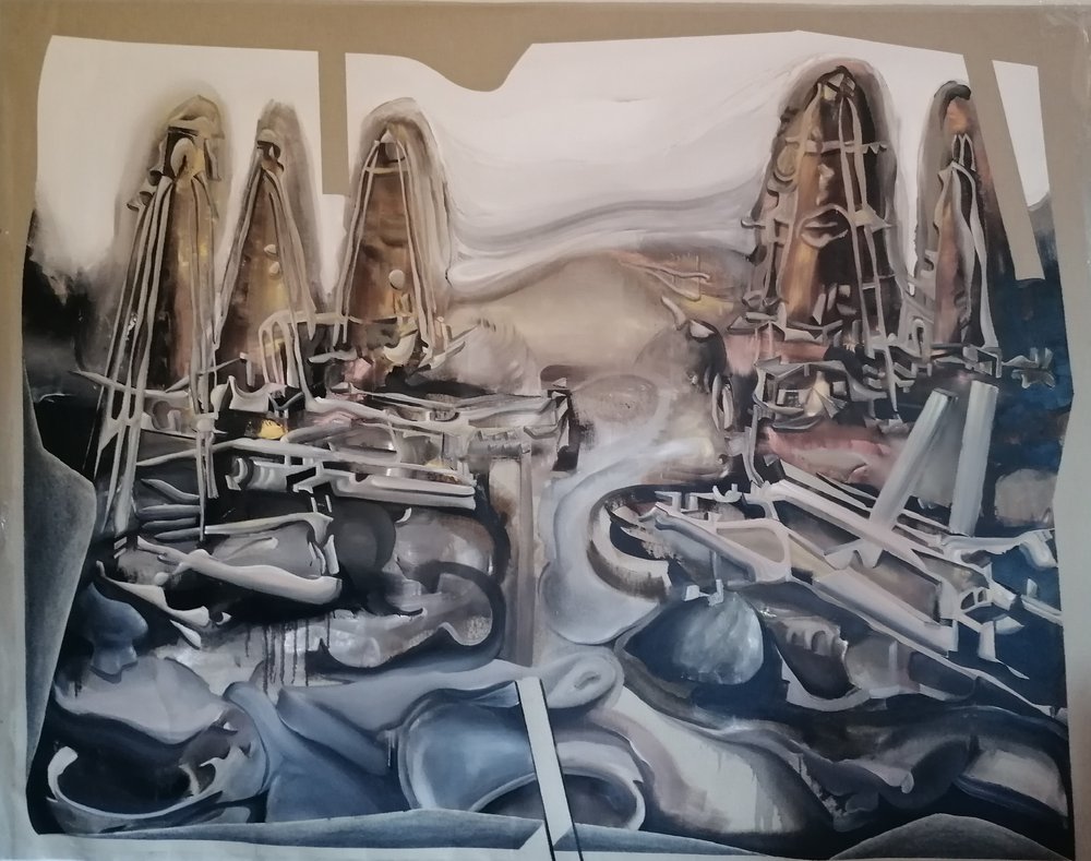 Aavemaiset surrealistiset torninhuiput tekijältä Stefano Mazzolini
