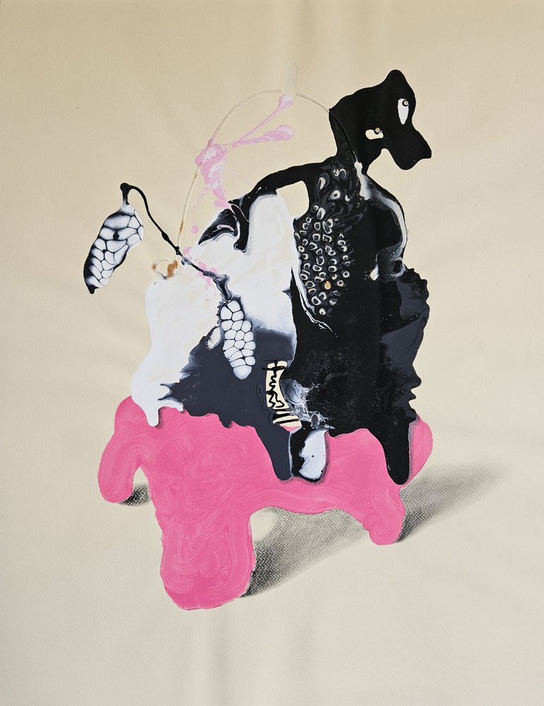 Surrealistinen musta muoto tekijältä Stefano Mazzolini
