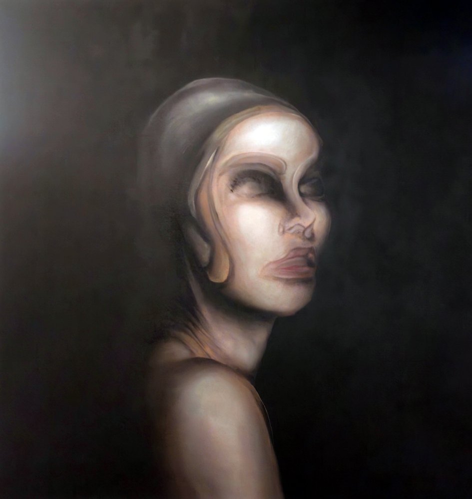 Surrealistinen naisen muotokuva tekijältä Stefano Mazzolini