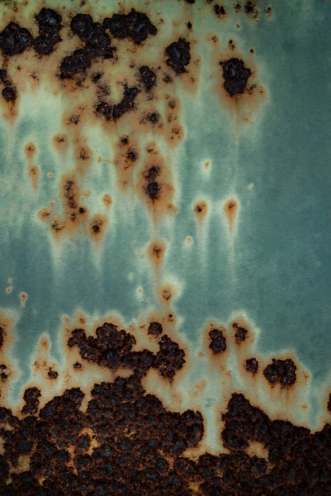 Säänhakoisen sinivihreä ja ruosteinen tekijältä Studio Meikle