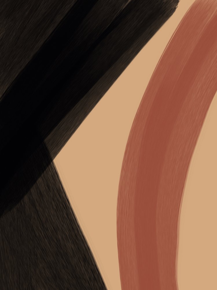 Maalliset abstraktit käyrät tekijältä Studio Palette