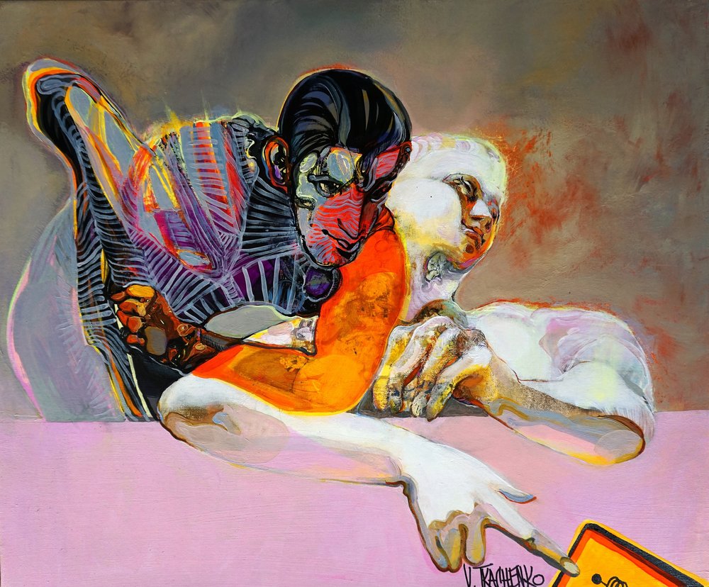 Kyborgi ja ihminen: yhteys tekijältä Victor Tkachenko